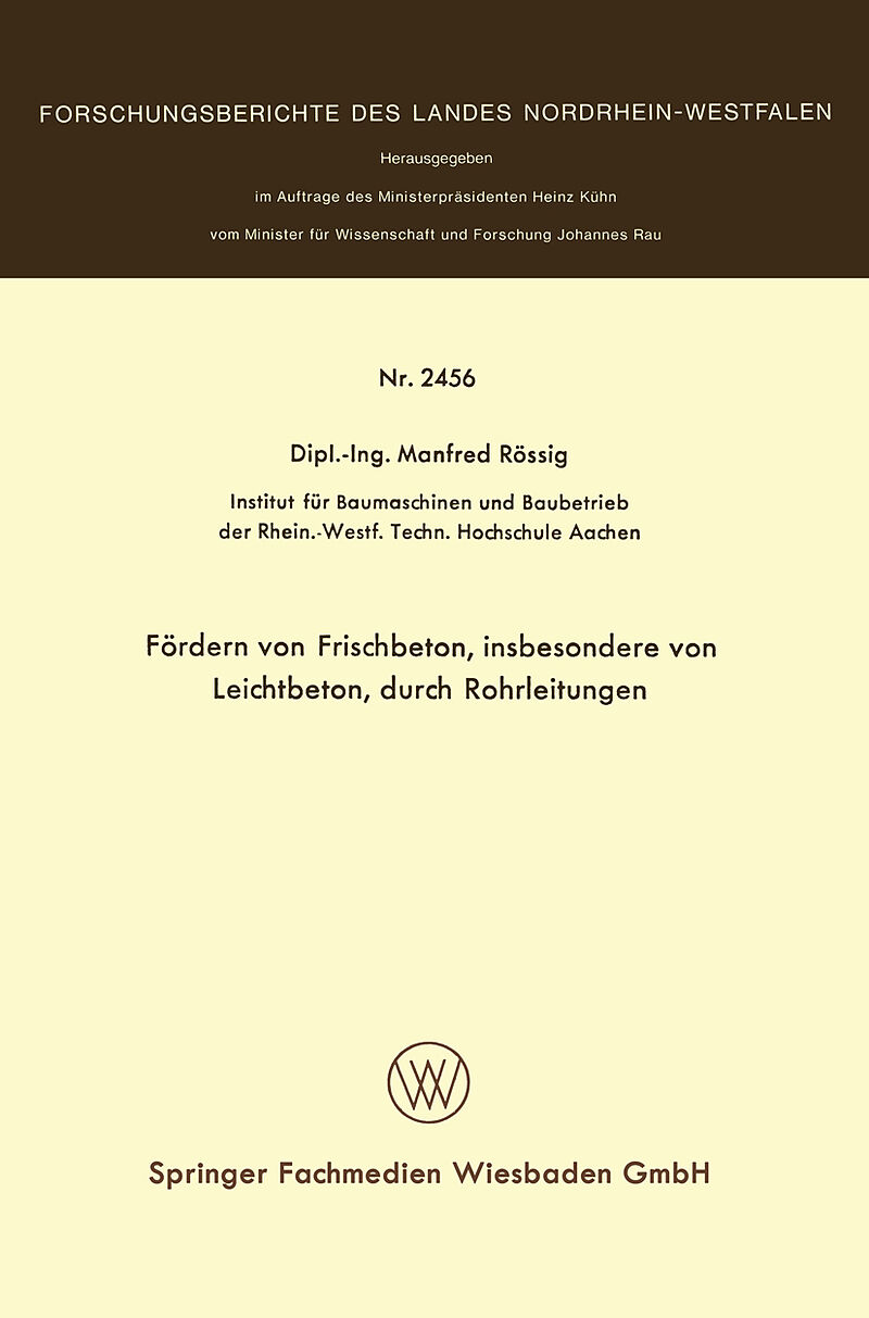 Fördern von Frischbeton, insbesondere von Leichtbeton, durch Rohrleitungen