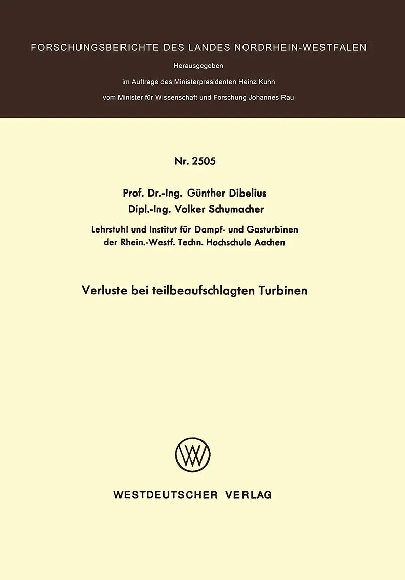 Verluste bei teilbeaufschlagten Turbinen