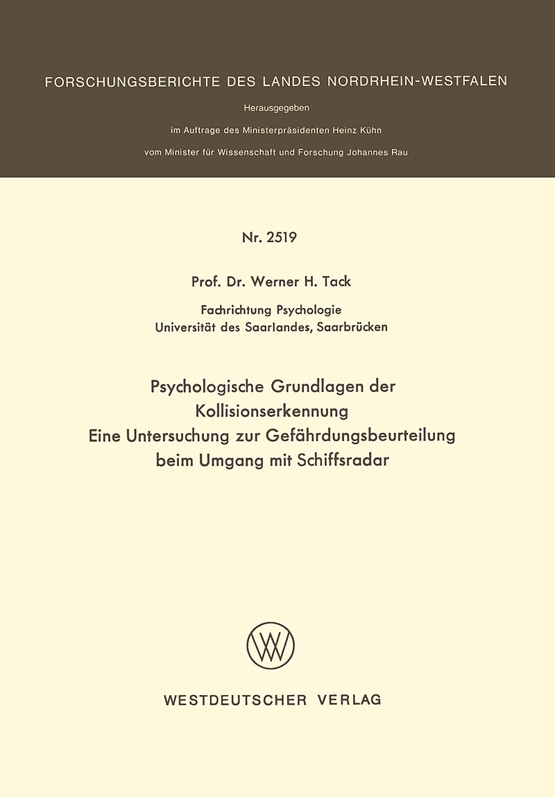 Psychologische Grundlagen der Kollisionserkennung