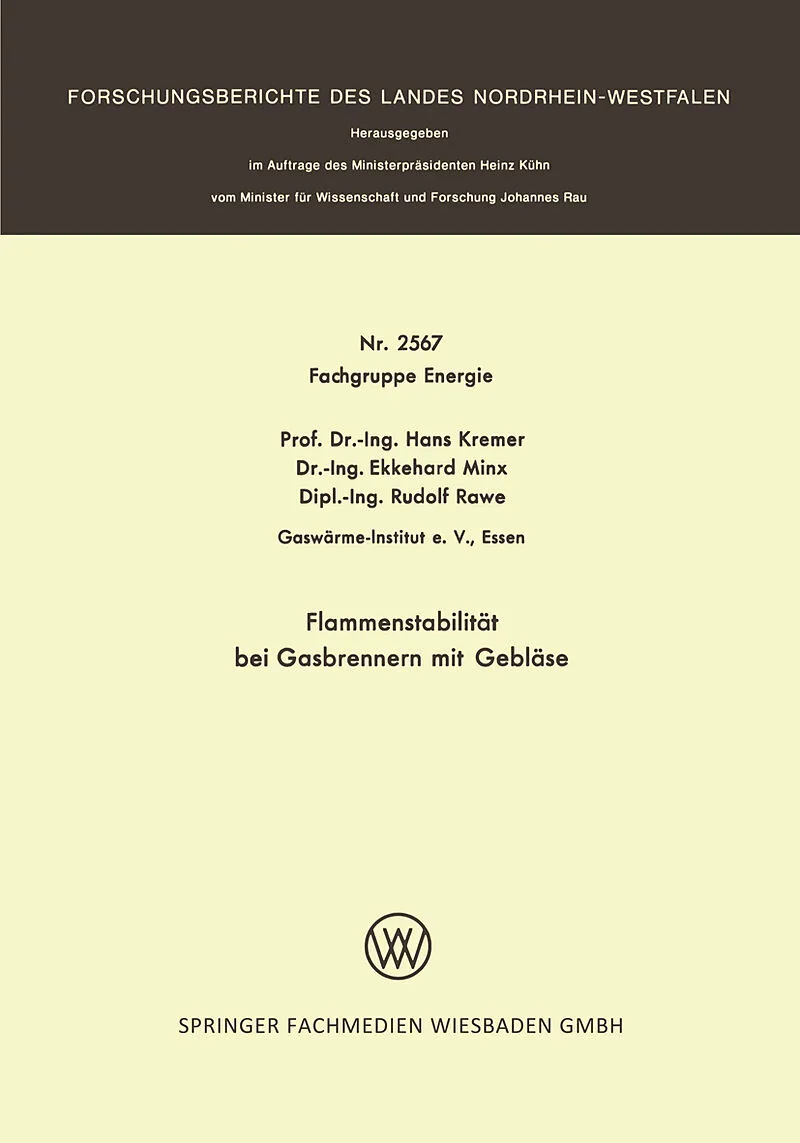 Flammenstabilität bei Gasbrennern mit Gebläse