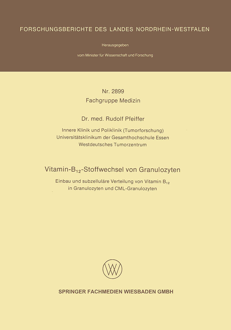 Vitamin-B12-Stoffwechsel von Granulozyten