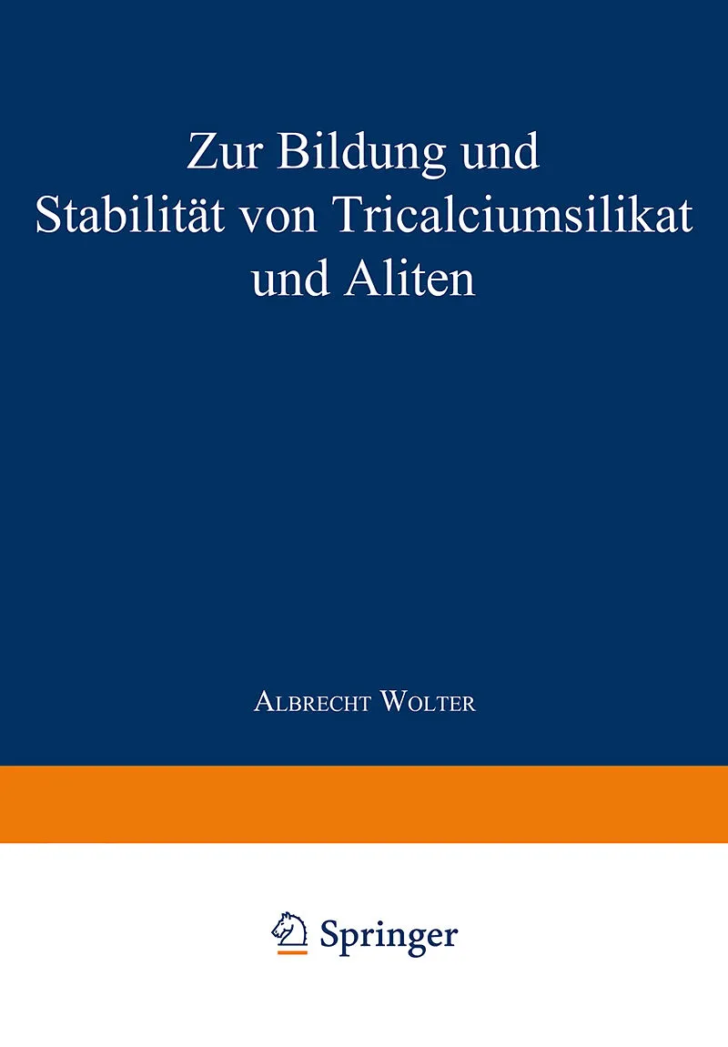 Zur Bildung und Stabilität von Tricalciumsilikat und Aliten