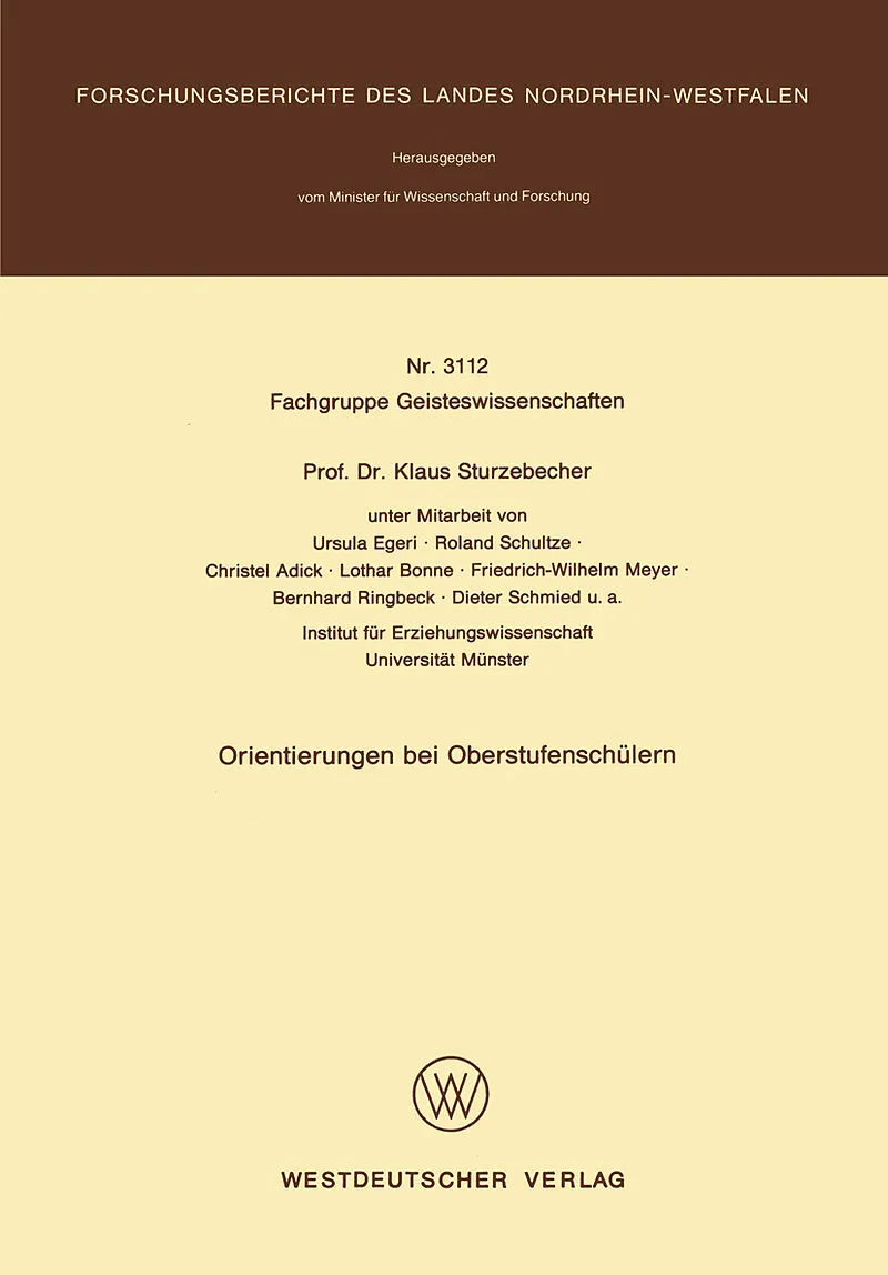 Orientierungen bei Oberstufenschülern