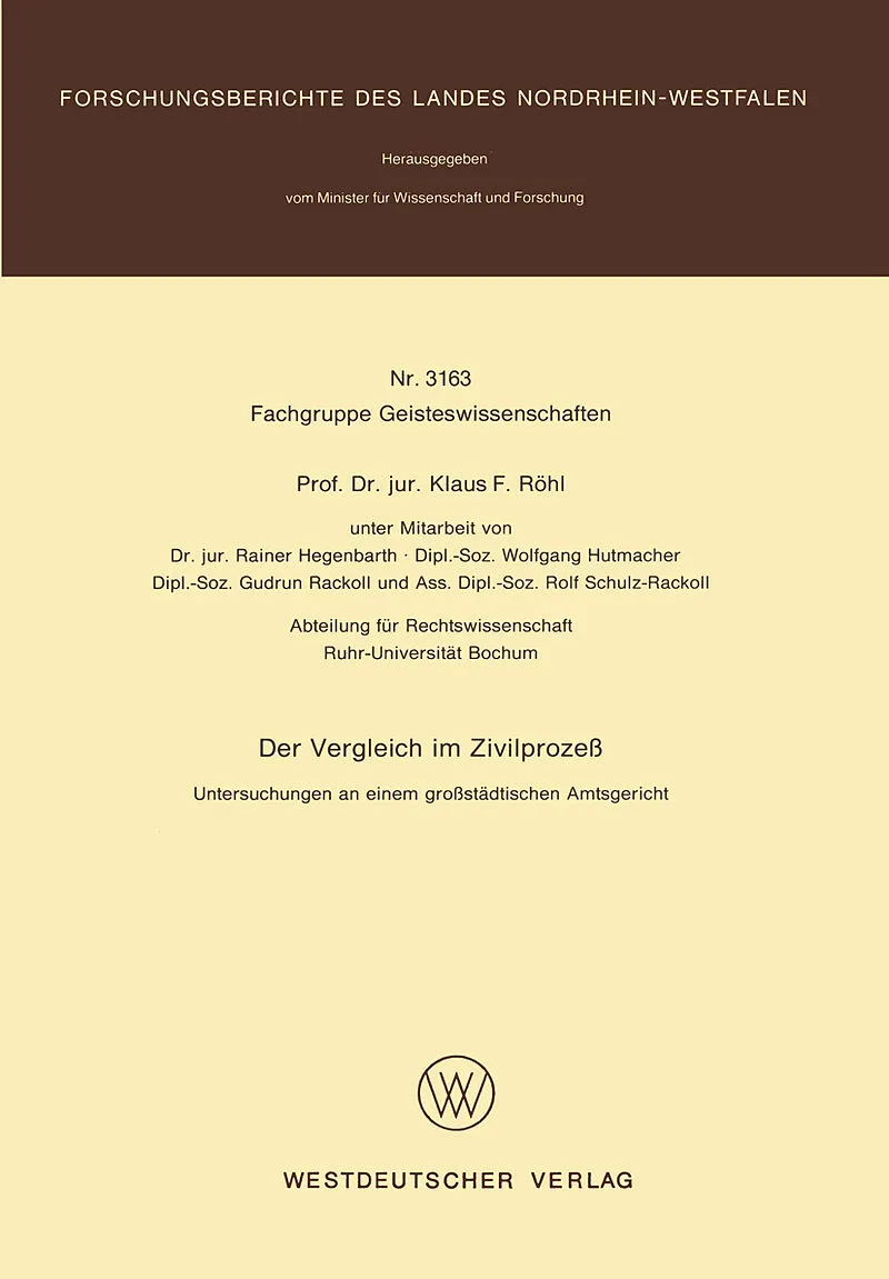 Der Vergleich im Zivilprozeß