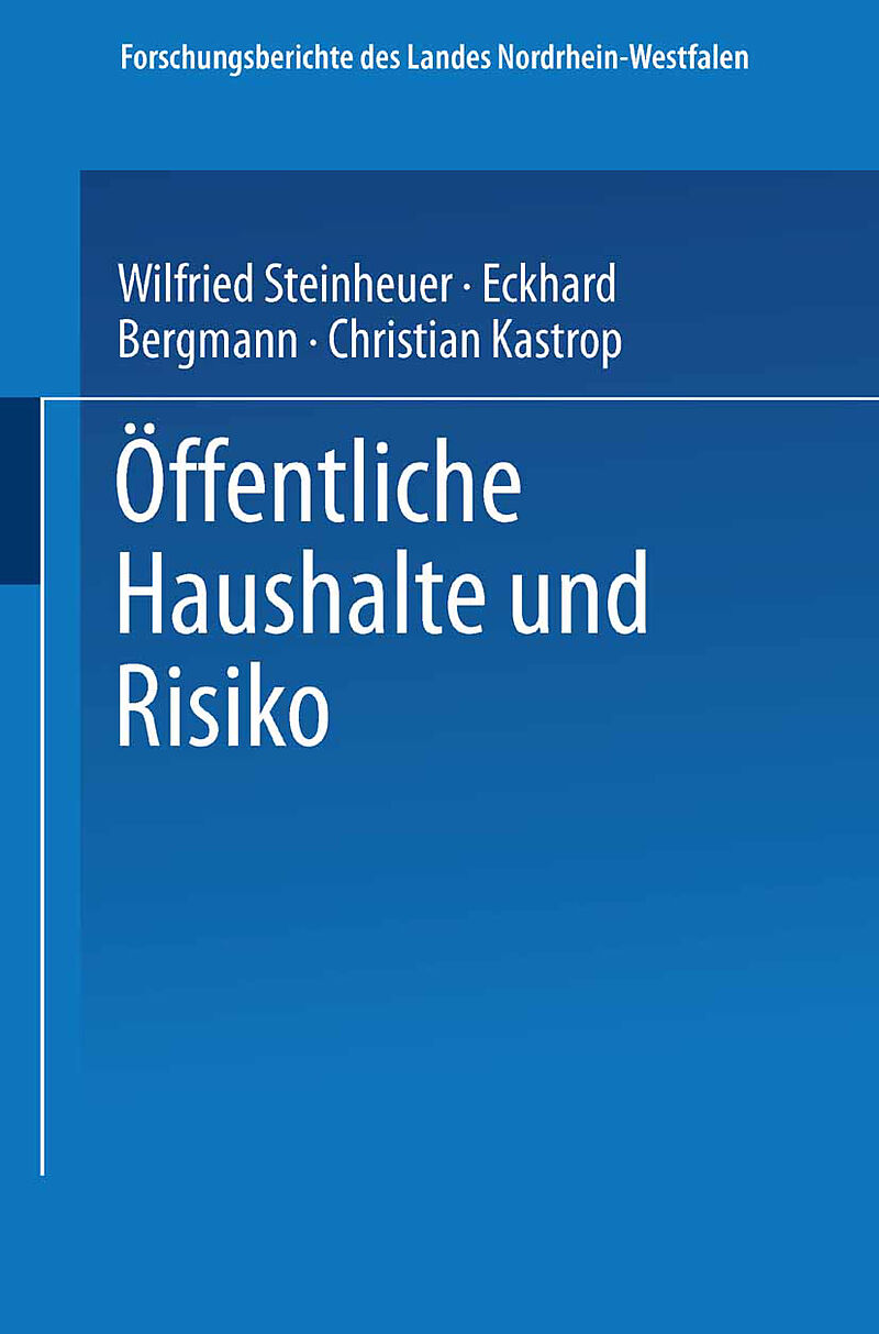 Öffentliche Haushalte und Risiko