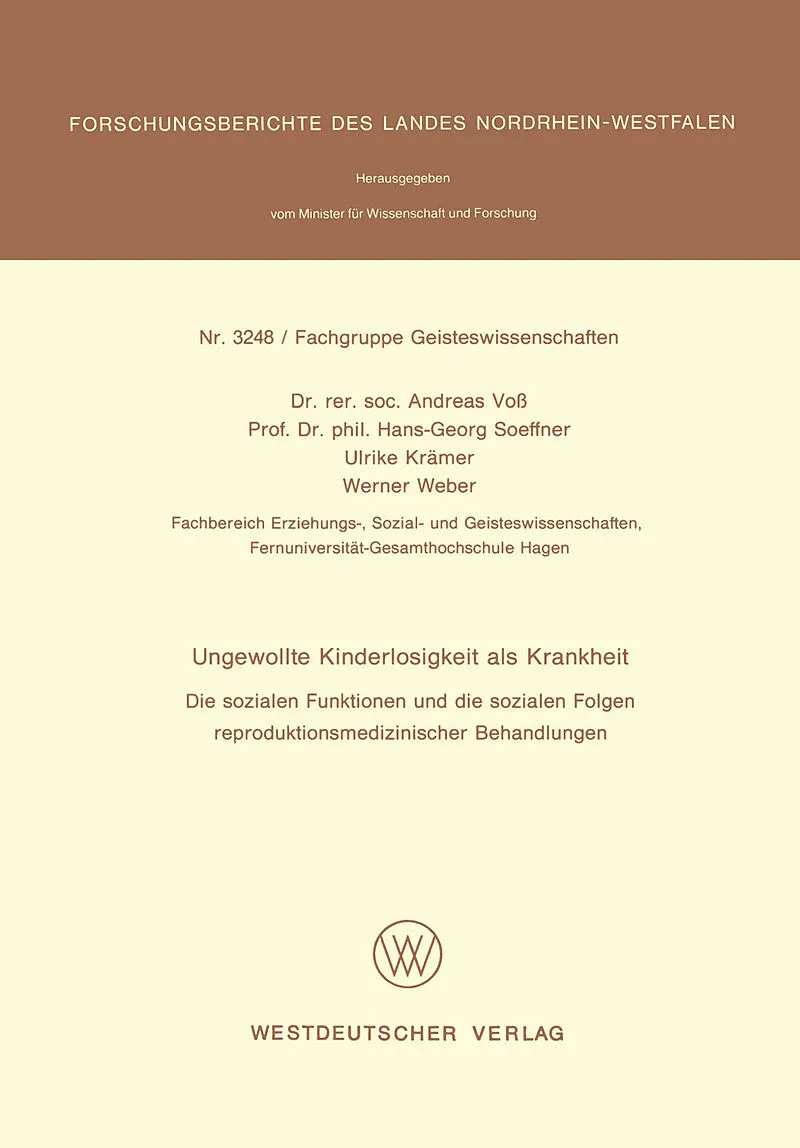 Ungewollte Kinderlosigkeit als Krankheit