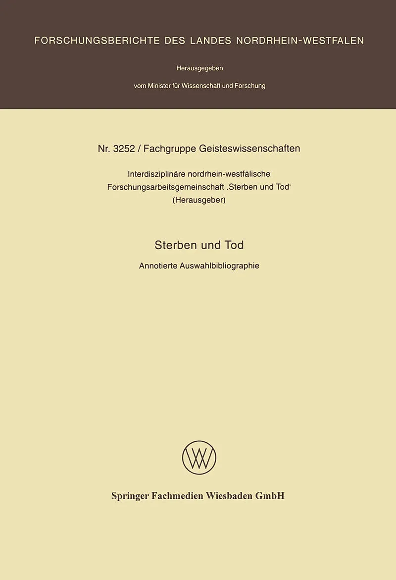 Sterben und Tod