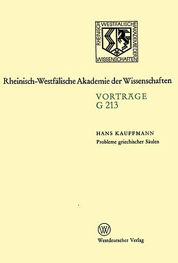 Kartonierter Einband Geisteswissenschaften von Hans Kauffmann