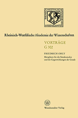 Kartonierter Einband Rheinisch-Westfälische Akademie der Wissenschaften von Friedrich Ohly