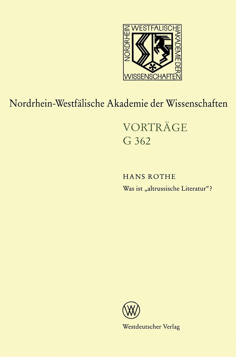 Was ist altrussische Literatur?
