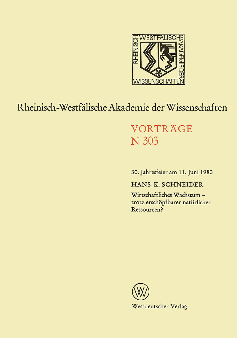 Wirtschaftliches Wachstum  trotz erschöpfbarer natürlicher Ressourcen?