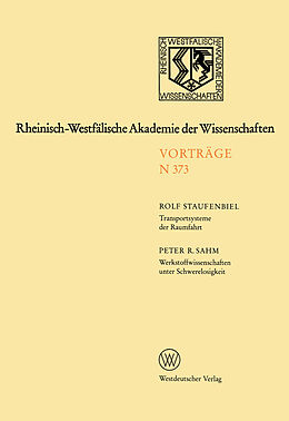 Rheinisch Westfalische Akademie Der Wissenschaften Rolf Staufenbiel Buch Kaufen Ex Libris