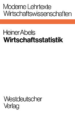 Kartonierter Einband Wirtschaftsstatistik von Heiner Abels