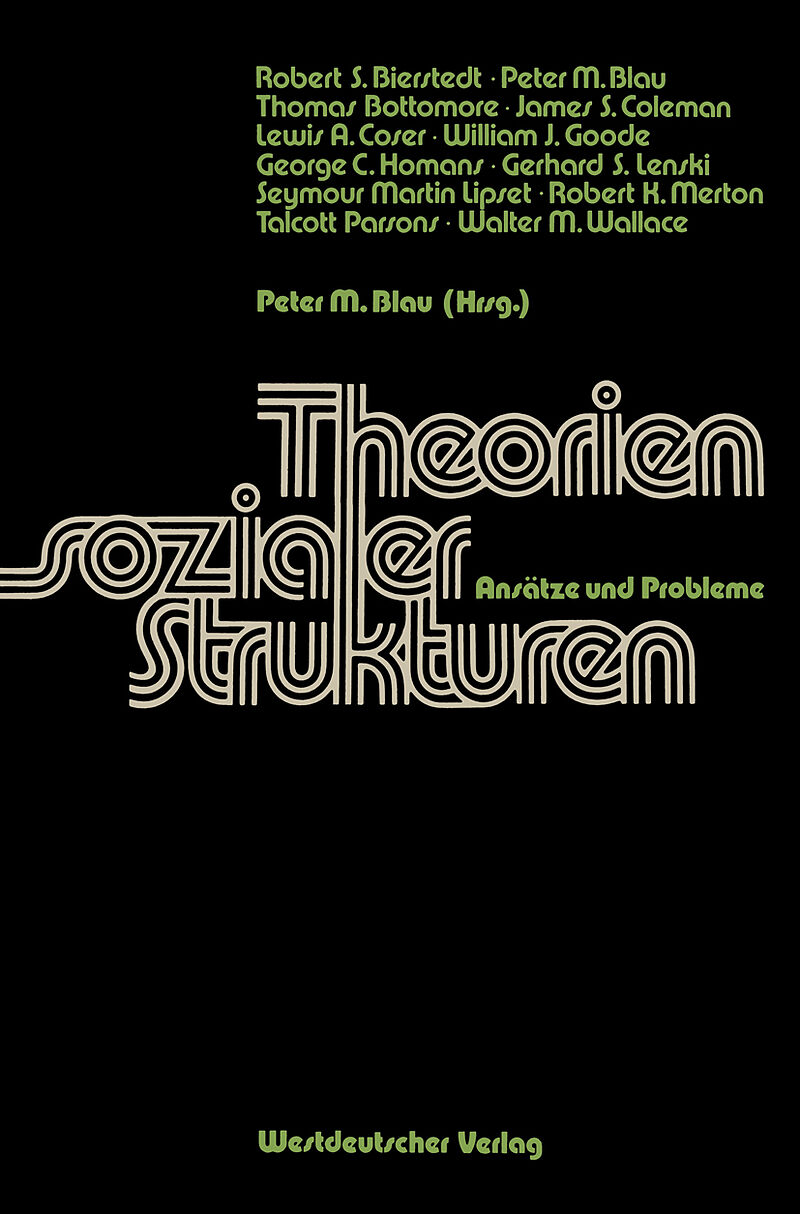 Theorien sozialer Strukturen