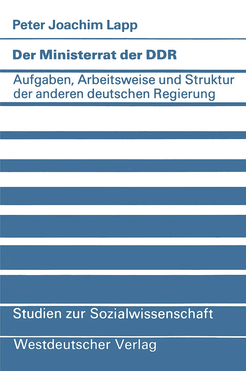 Der Ministerrat der DDR