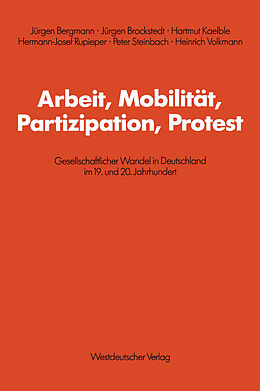 Kartonierter Einband Arbeit, Mobilität, Partizipation, Protest von 