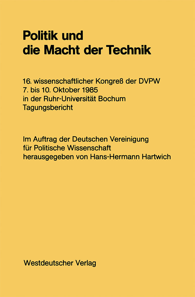 Politik und die Macht der Technik