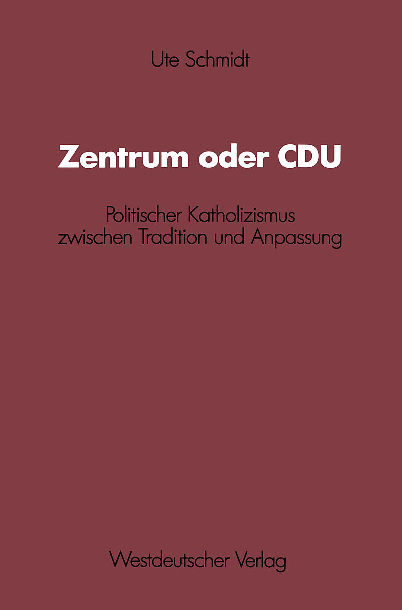 Zentrum oder CDU