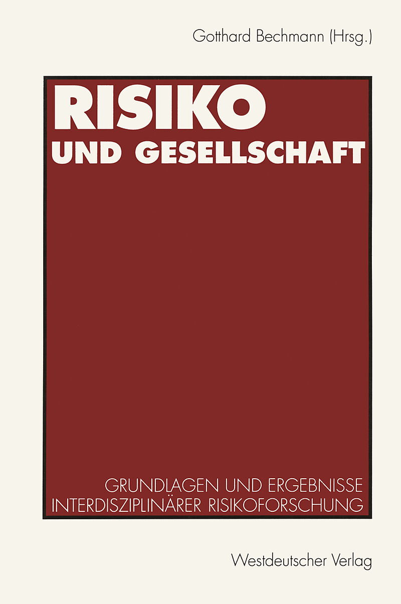 Risiko und Gesellschaft