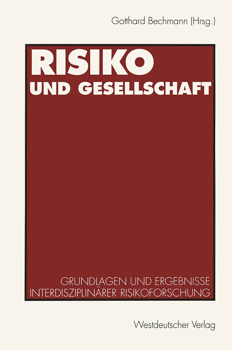Risiko und Gesellschaft