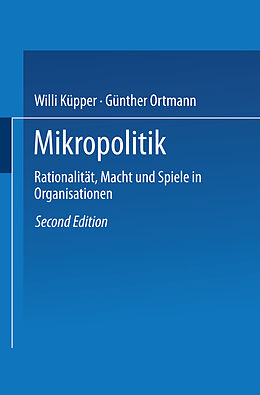 Kartonierter Einband Mikropolitik von Willi Küpper