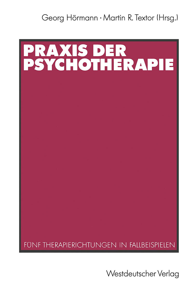 Praxis der Psychotherapie