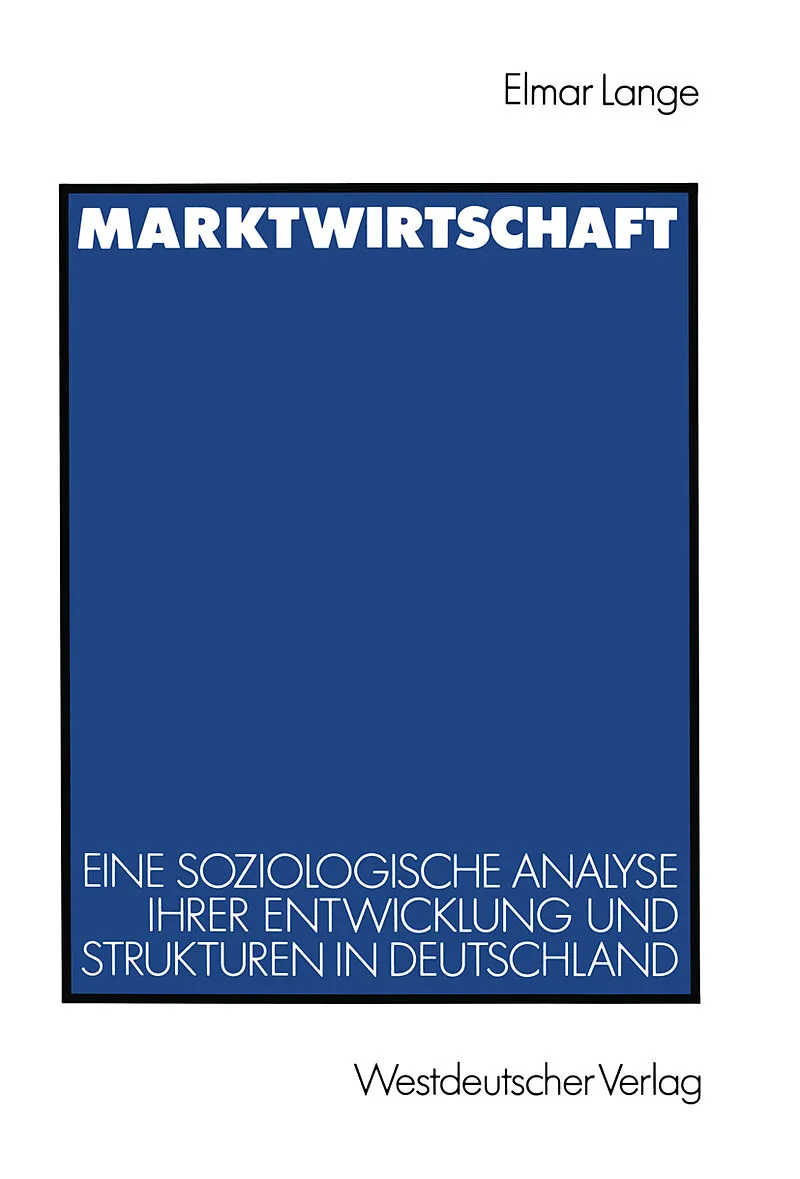 Marktwirtschaft