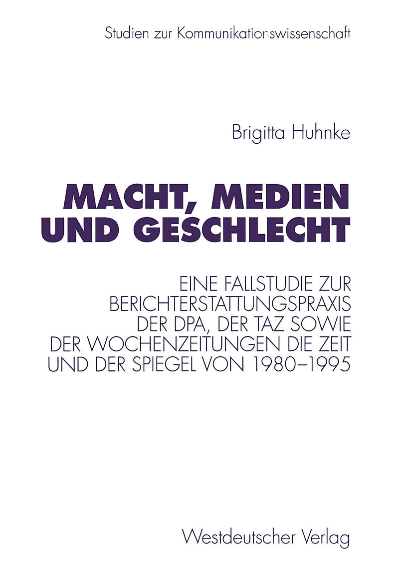 Macht, Medien und Geschlecht