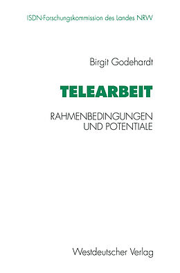 Kartonierter Einband Telearbeit von Birgit Godehardt