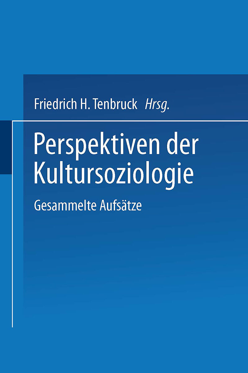 Perspektiven der Kultursoziologie