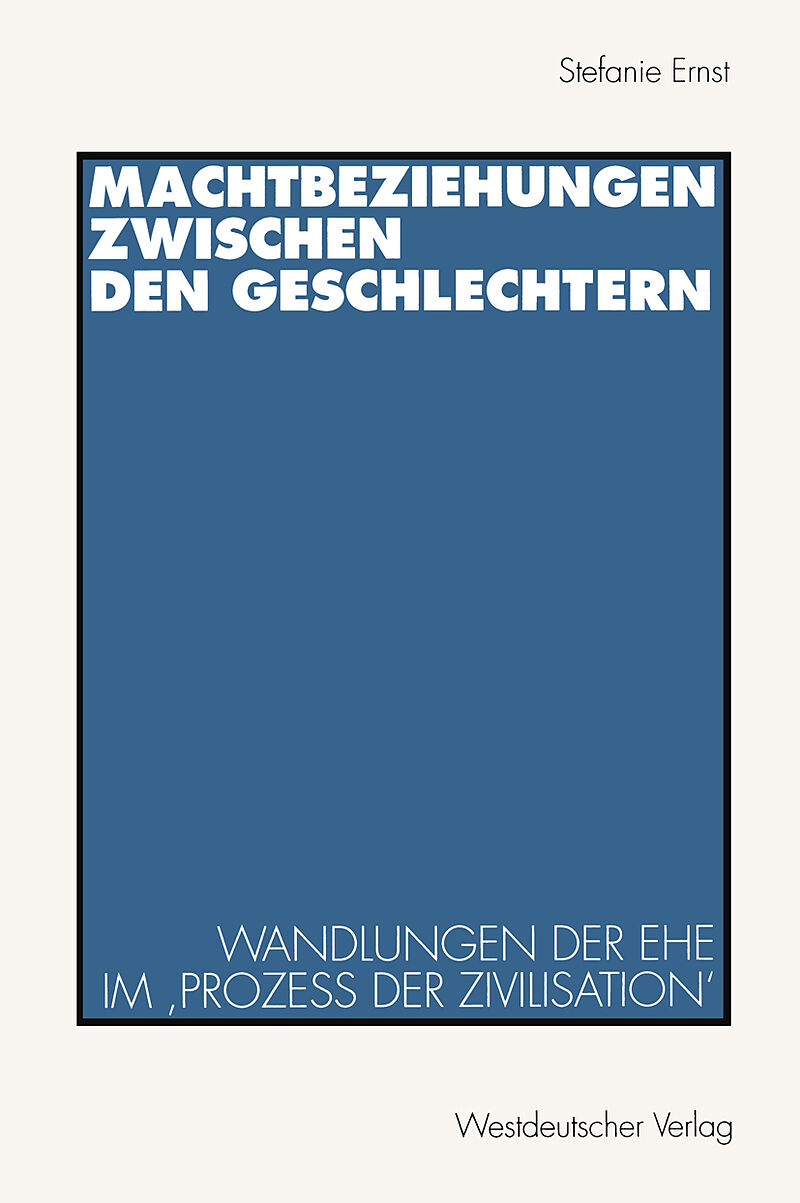 Machtbeziehungen zwischen den Geschlechtern
