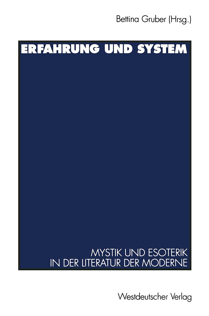 Erfahrung und System