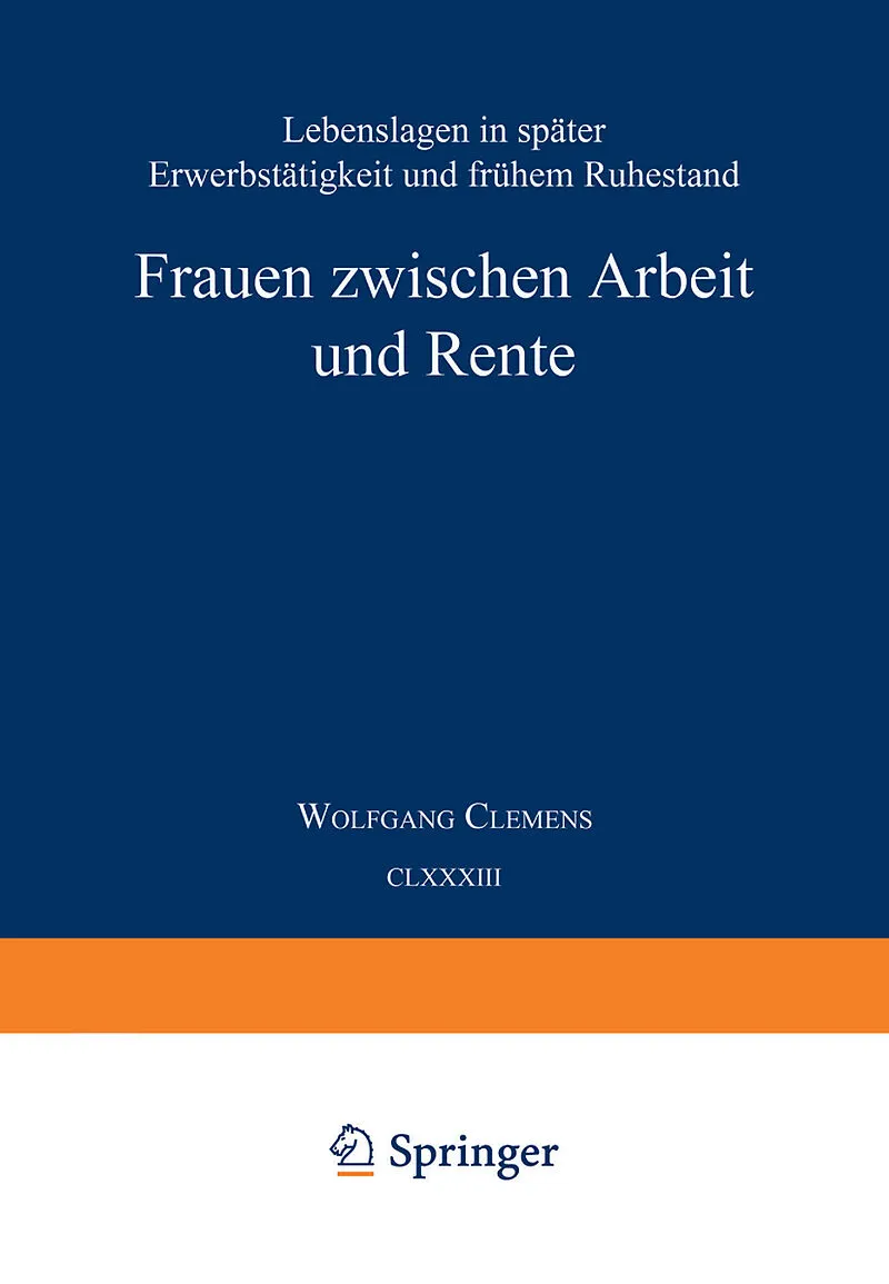 Frauen zwischen Arbeit und Rente