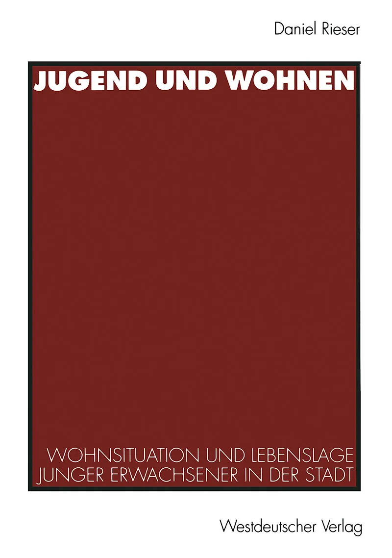 Jugend und Wohnen
