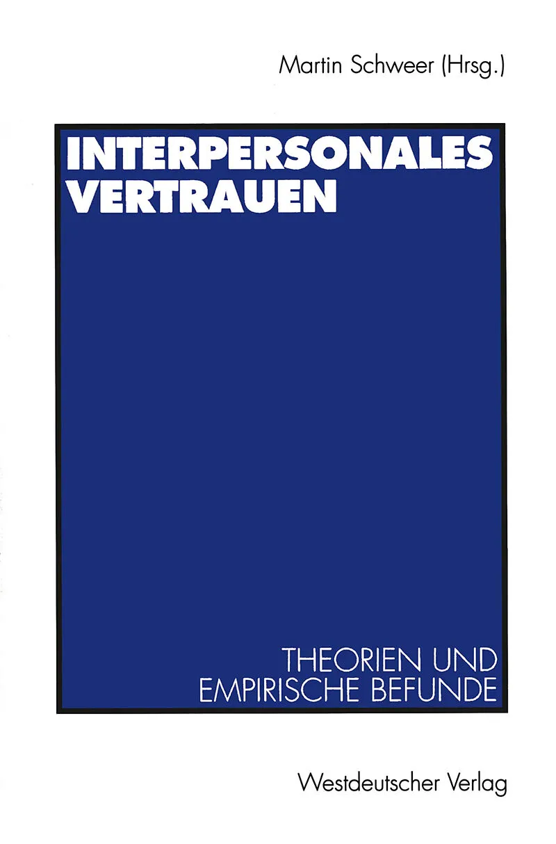 Interpersonales Vertrauen