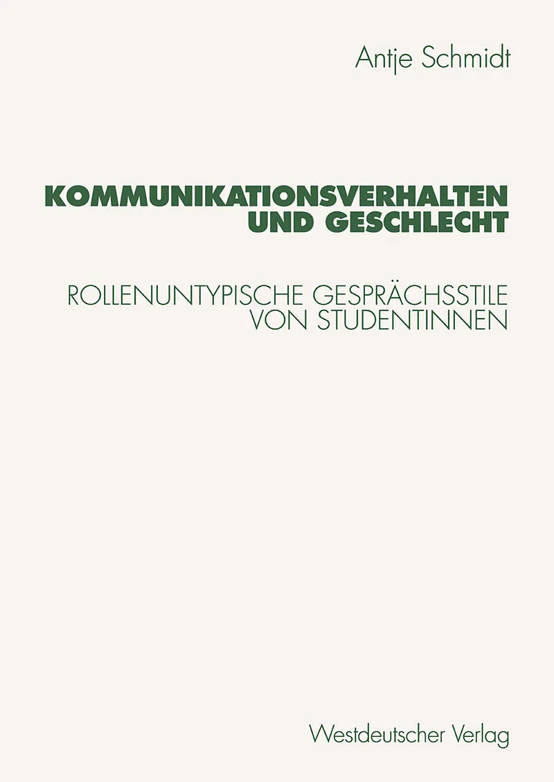 Kommunikationsverhalten und Geschlecht