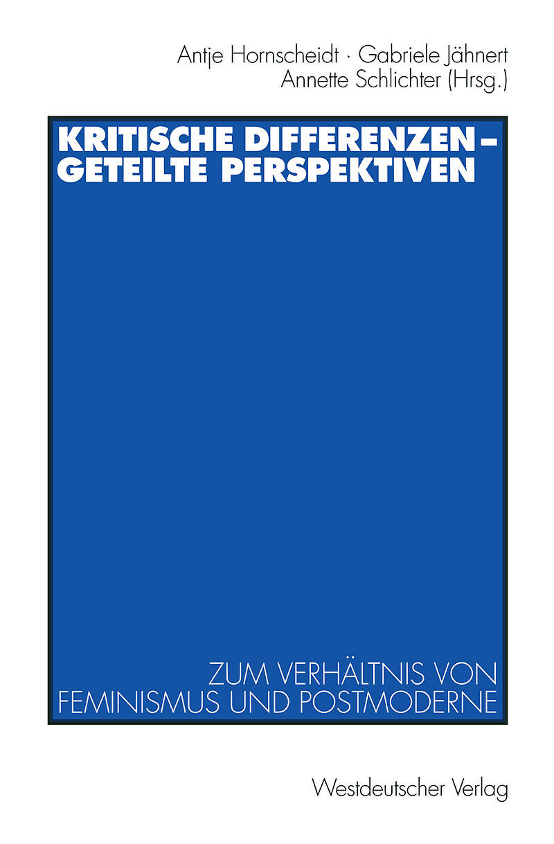 Kritische Differenzen  geteilte Perspektiven