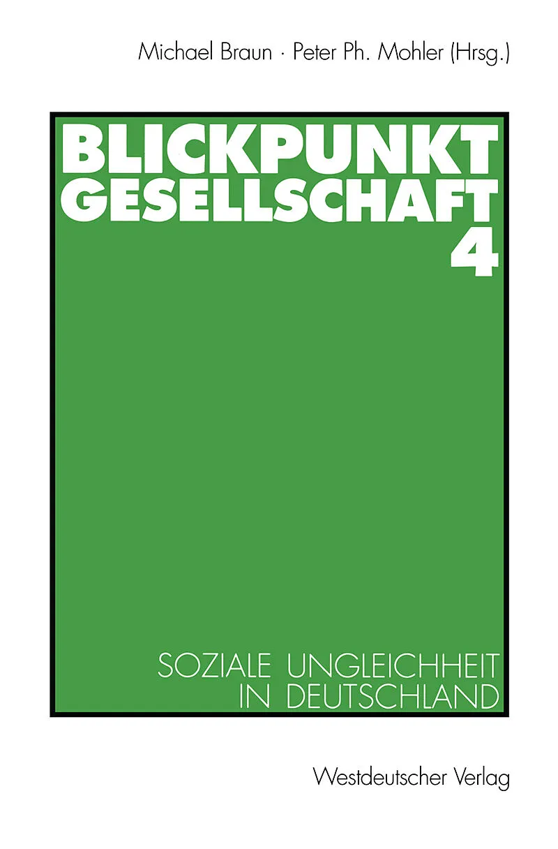 Blickpunkt Gesellschaft 4