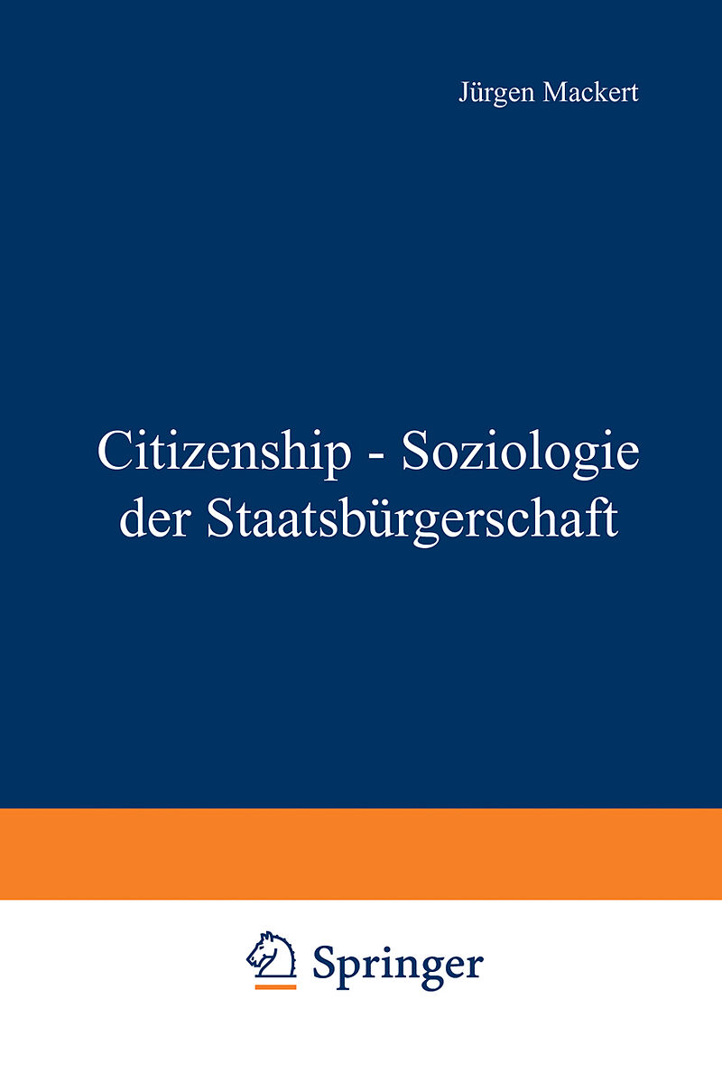 Citizenship - Soziologie der Staatsbürgerschaft