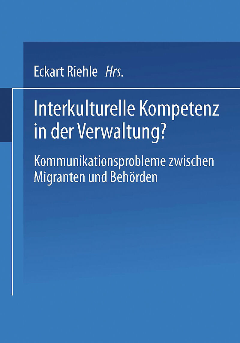 Interkulturelle Kompetenz in der Verwaltung?