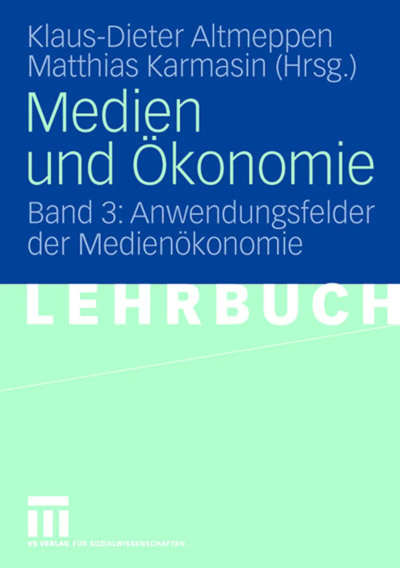 Medien und Ökonomie