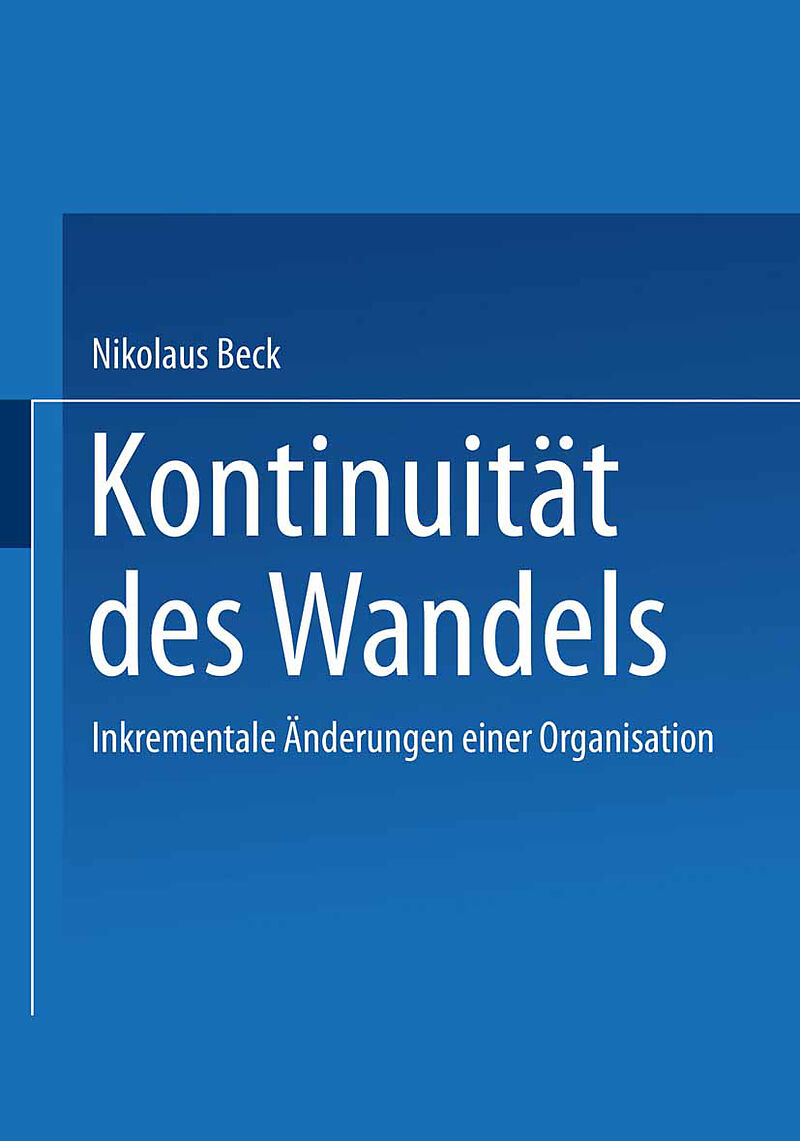 Kontinuität des Wandels