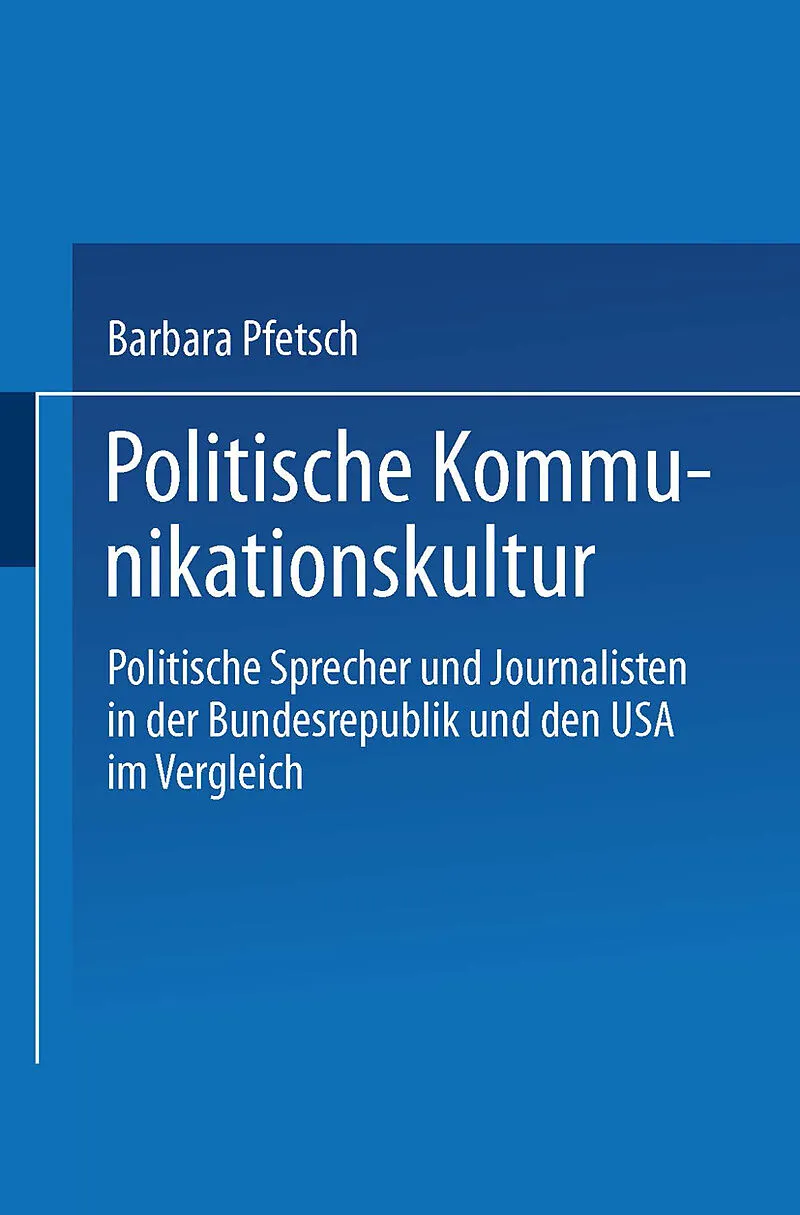 Politische Kommunikationskultur