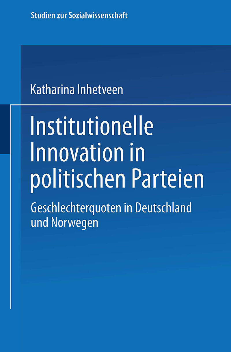 Institutionelle Innovation in politischen Parteien