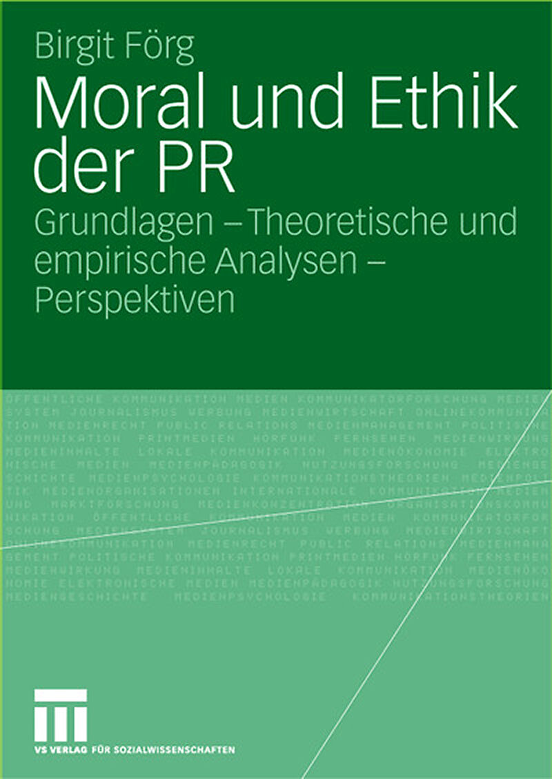Moral und Ethik der PR