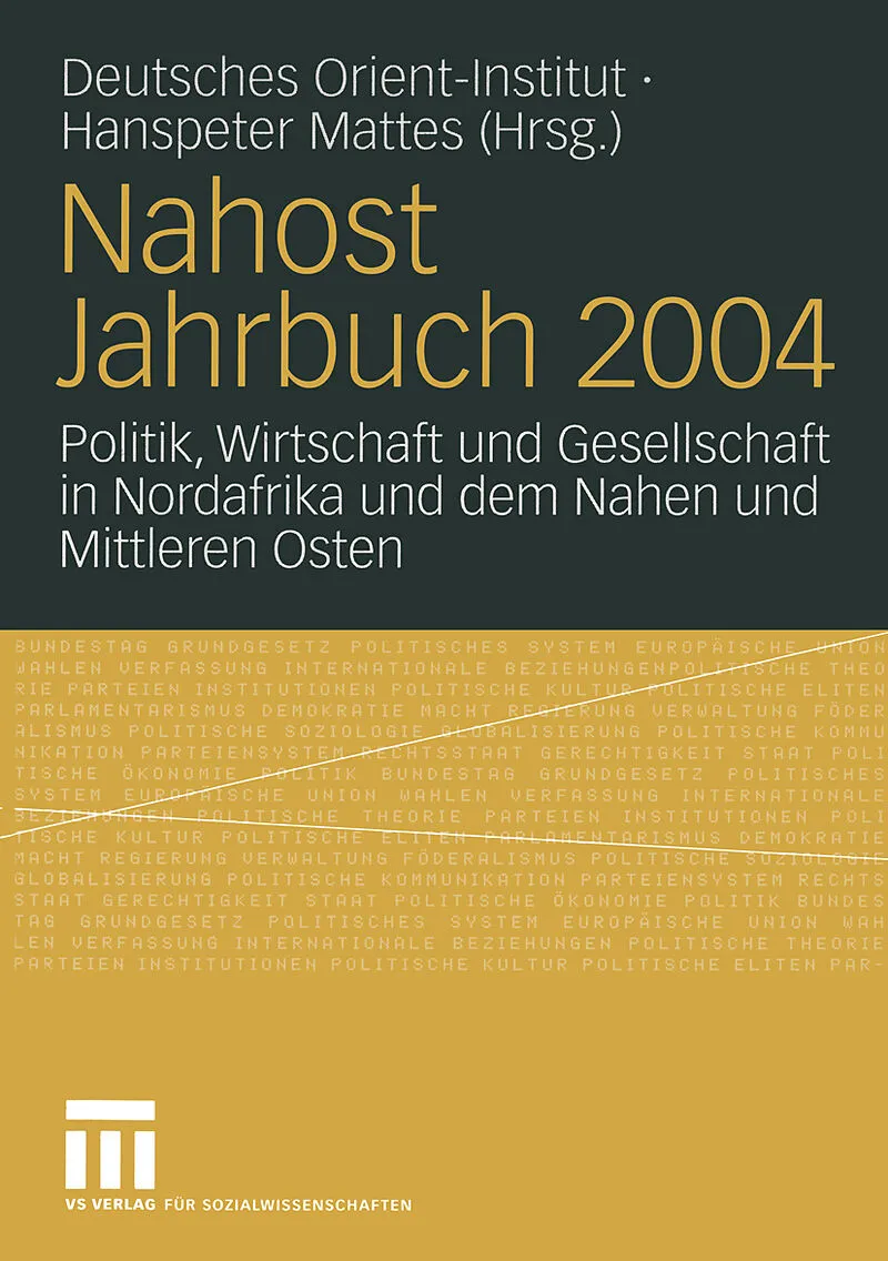 Nahost Jahrbuch 2004