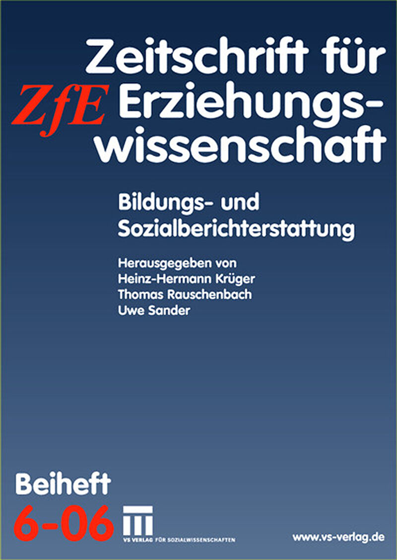 Bildungs- und Sozialberichterstattung