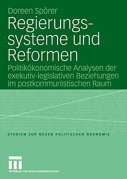 Kartonierter Einband Regierungssysteme und Reformen von Doreen Spörer