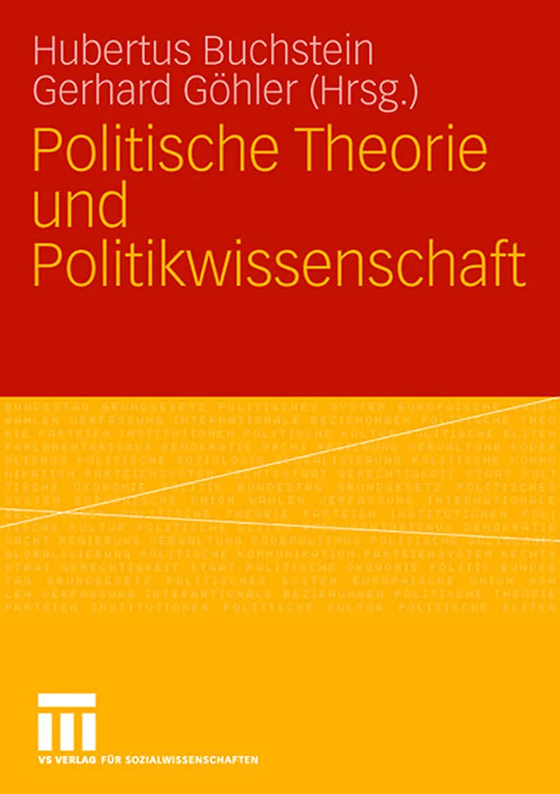 Politische Theorie und Politikwissenschaft