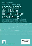 Kompetenzen der Bildung für nachhaltige Entwicklung